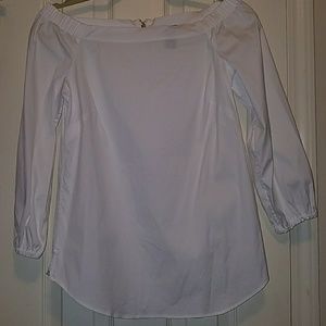 **TODAY ONLY SALE**WHBM off the shoulder blouse